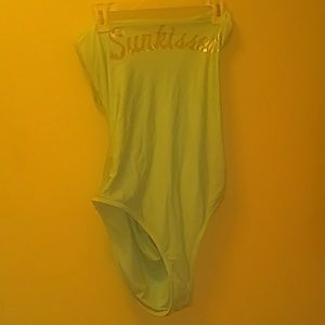 Seafoam "sunkissed" swimsuit